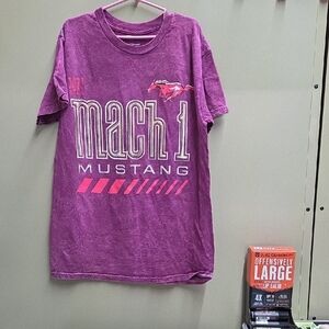 Pink Mach 1 Mustang T-Shirt
